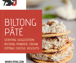 Biltong Powder for Biltong Pâté