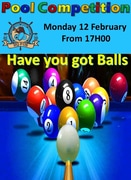 HQ Pub Pool Competition - Monday, 12 February 2024