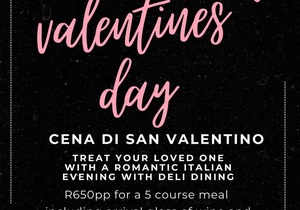 Valentine's Dining at Dal-Italia Delicatessen!