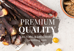 Premium Quality Biltong and Droëwors
