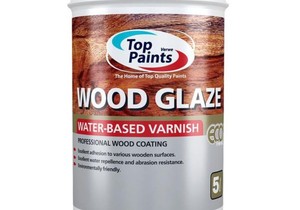 Top Paints Wood Glaze Water-Based Varnish