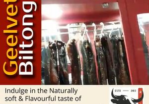 Geelvet Biltong