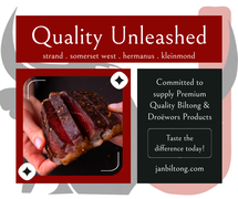 Mastering Biltong and Droëwors with a 400+ Year Tradition