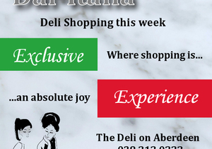 Deli Shopping - This Week...