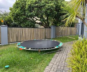 Split Poles for Wood Privacy Fence