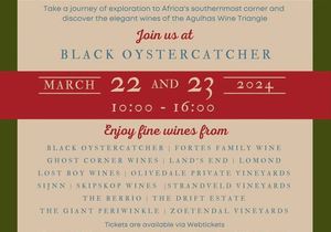 22 - 23 March 2024: Agulhas Wine Triangle Festival 2024