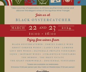 22 - 23 March 2024: Agulhas Wine Triangle Festival 2024