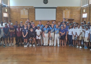 Okkie Smuts Hosted Cricket Day