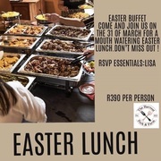 31 March 2024: Easter Lunch Buffet