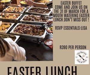 31 March 2024: Easter Lunch Buffet