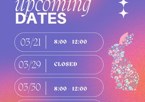 Public Holiday Operating Hours Notice