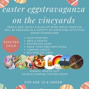 Easter Eggstravaganza at Lomond Wine Estate!