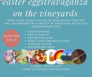 Easter Eggstravaganza at Lomond Wine Estate!