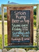 Sirloin Rump, Beer on Tap, Stone Oven Meals, and Sunday Lunch!