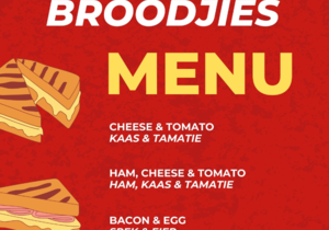 Toasted Sandwiches Every Wednesday and Saturday