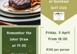 5 April 2024: Steak Night