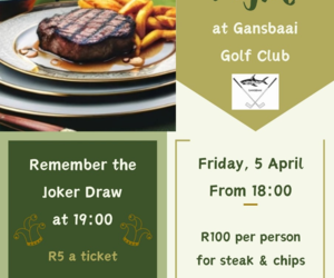 5 April 2024: Steak Night