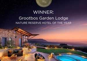 Grootbos Garden Lodge Wins Nature Reserve Hotel of the Year 2024