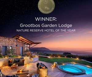 Grootbos Garden Lodge Wins Nature Reserve Hotel of the Year 2024