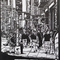 New York, New York - Florence Kruger Papercutting - Xplorio™ Agulhas / Struisbaai