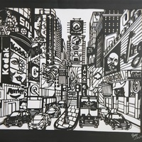 The City - Florence Kruger Papercutting - Xplorio™ Agulhas / Struisbaai