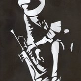 Music man - Florence Kruger Papercutting - Xplorio™ Agulhas / Struisbaai