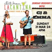 Sunday Sessions Live with CJ and Emma at La Cantina Stanford