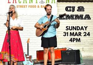 Sunday Sessions Live with CJ and Emma at La Cantina Stanford