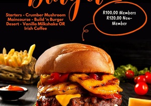 Build Your Burger Event - 13 April 2024