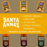 Santa annas organic corn chips and salsas - Overberg Pastures - Xplorio™ Stanford