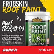 Introducing Flash Harry Roof Paint: FROGSKIN!
