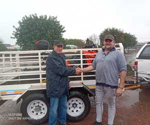 Overberg Suzuki & Radiators Sells V-Strom Motorbike to Happy Customer!