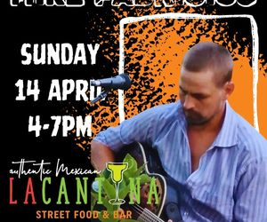 Mike Fabricius Live at La Cantina Stanford: Sunday, 14 April 2024