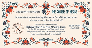 4 May 2024: The Power of Herbs