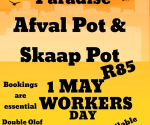 1 May 2024: Afval Pot and Skaap Pot