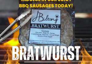 Jan Biltong's Flavourful BBQ Bratwurst Sausage