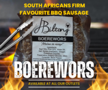 BBQ Boerewors / Sausage