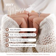 Moissanite vs. Diamond