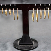 Gold Earrings - Tanzanites and Diamonds of Hermanus - Xplorio™ Hermanus