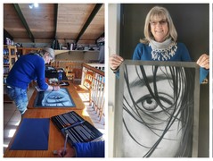 Charcoal Workshop: Linda Budde's Artistic Journey with Charcoal