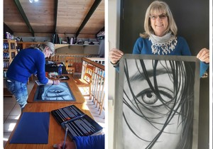Charcoal Workshop: Linda Budde's Artistic Journey with Charcoal