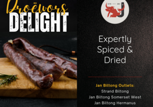 Quality Droëwors in Kleinmond