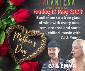 Mother's Day: Free Wine and Live Music