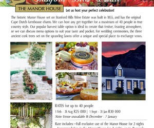 Stanford Hills Manor House: Rustic Venue for Events