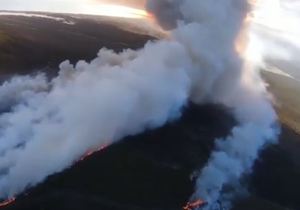 Drone Footage of Controlled Fire at Grootbos