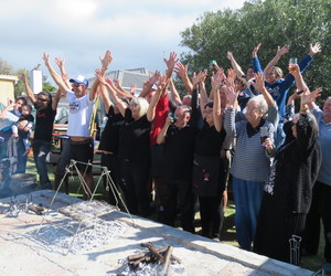 Jan Braai besoek Groter Gansbaai vir TV-reeks