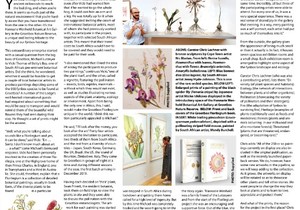 Grootbos Florilegium Featured in Village News