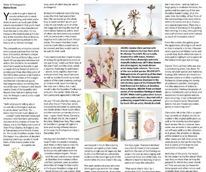 Grootbos Florilegium Featured in Village News