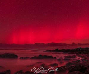 Viral Images of Rare Southern Lights in Gansbaai