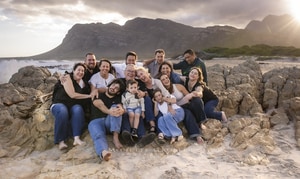 50th Anniversary Family Photoshoot in Kleinmond
